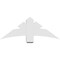 Ekena Millwork Alberta Architectural Grade PVC Gable Bracket, 48"W x 18"H x 6"D x 6"F, 9/12 Pitch GBP048X18X0606ALB00 - alternate 3
